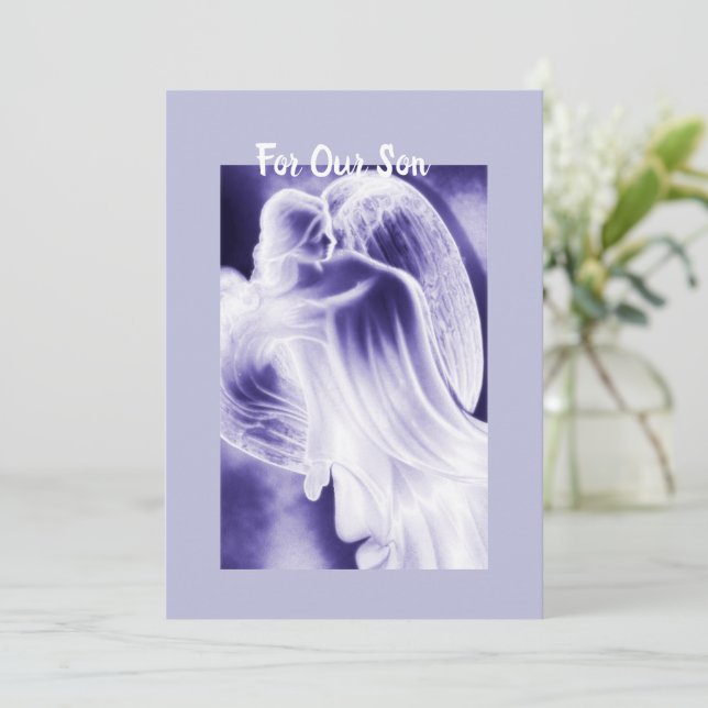 Cartão Pelo Nosso Filho (Em pé/Frente)