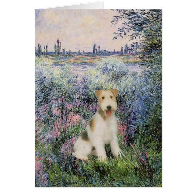 Cartão Pelo Sento - Fio Fox Terrier (M) (Frente)