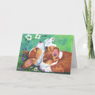 Cartão Pembroke Welsh Corgi