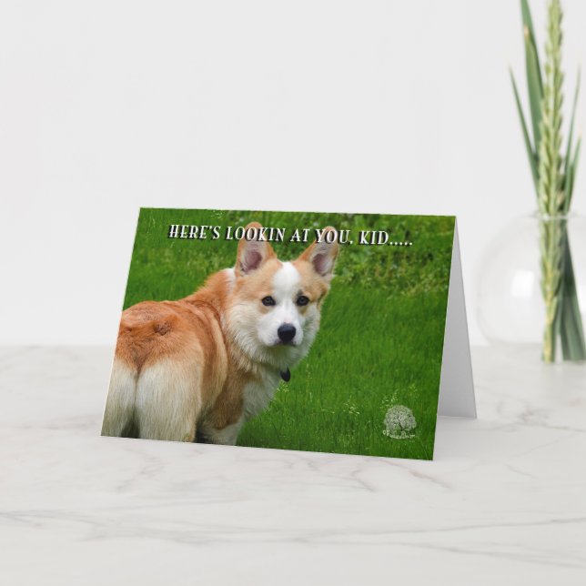 Cartão Pembroke Welsh Corgi Card (Frente)