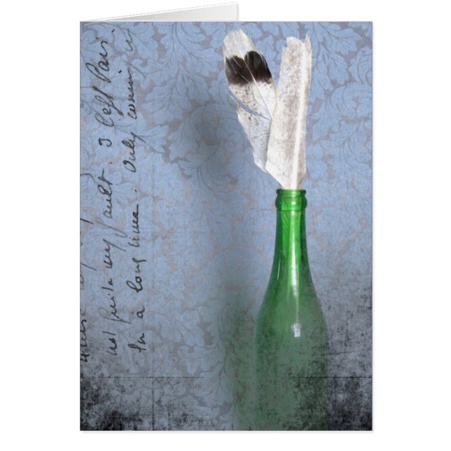 Cartão Penas da Turquia (Frente)