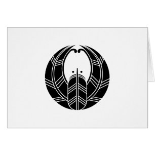 Cartão Penas de gavião do tipo Fusen