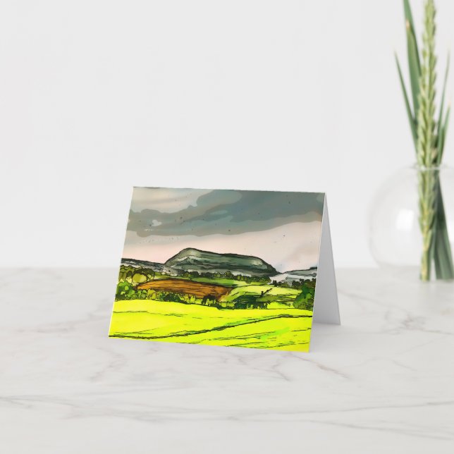 Cartão Pendle Hill (Frente)