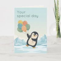 Penguin Balão de Aniversário | Aniversário Persona
