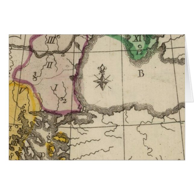 Cartão Península dos Balcãs 3 (Frente Horizontal)