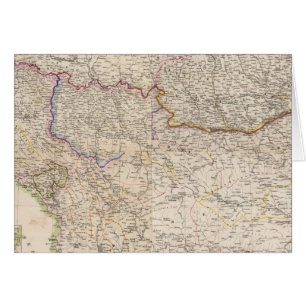 Cartão Península dos Balcãs, Turquia