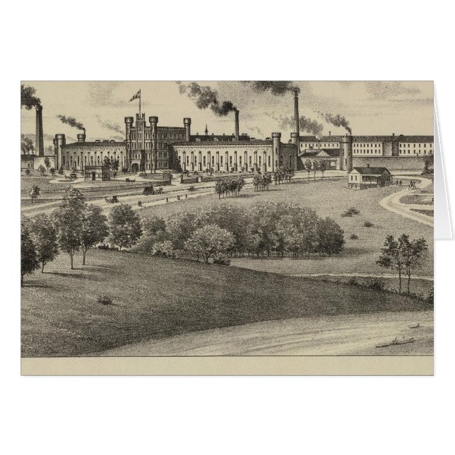 Cartão Penitenciária do Estado do Kansas (Frente Horizontal)