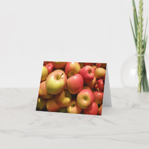 Cartão Pennsylvania Apples Note Card