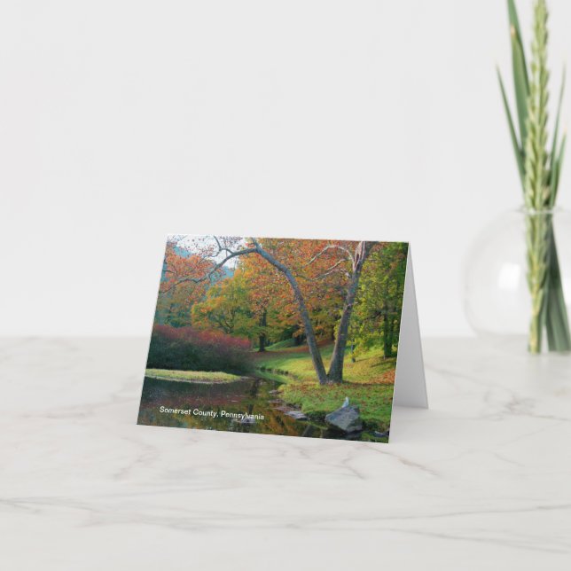 Cartão Pennsylvania Note Card (Frente)