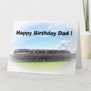 Cartão Pennsylvania Railroad GG-1 #4800 Side View