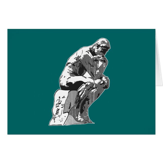 Cartão pensador (Frente Horizontal)