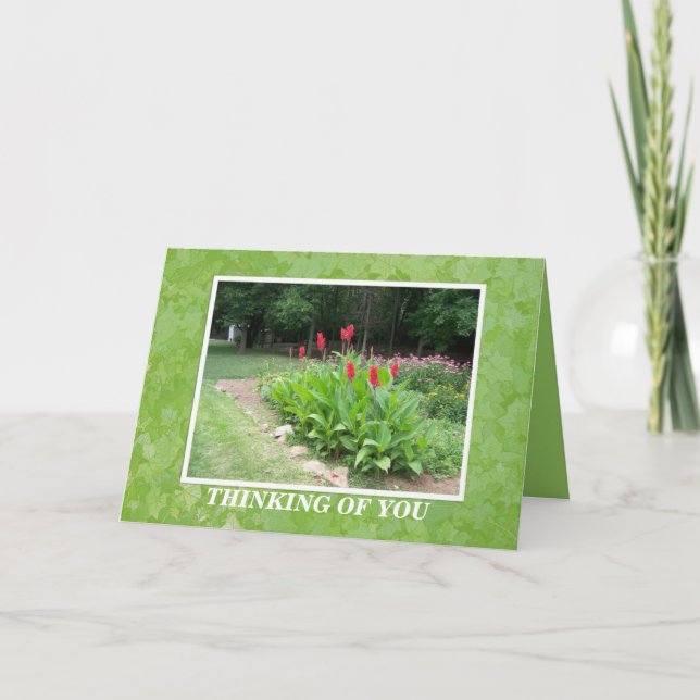 CARTÃO PENSAMENTO DE VOCÊ (Frente)