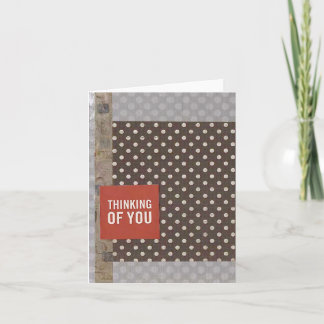 Cartão Pensamento de você 4x5.6