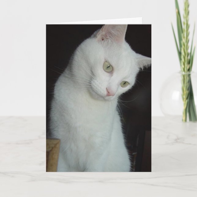 Cartão Pensamento personalizável de você (Frente)