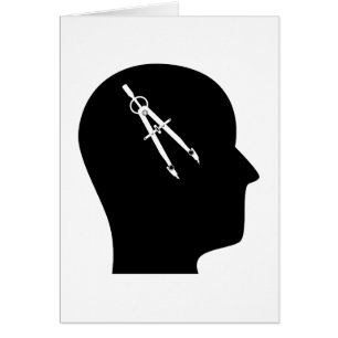 Cartão Pensamento sobre a arquitetura