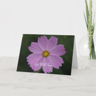 Cartão pensamentos de flores perfeitos