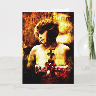 Cartão pensamentos dele