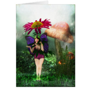 Cartão Pensamentos do dia chuvoso