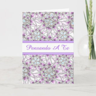 Cartão Pensando A Te, Italian Thinking of you card