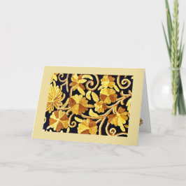 Cartão Pensando Em Sua Saudação Bilíngue