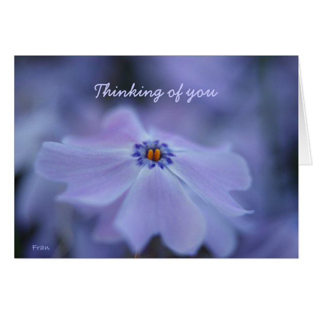 Cartão pensando em você (Frente horizontal)