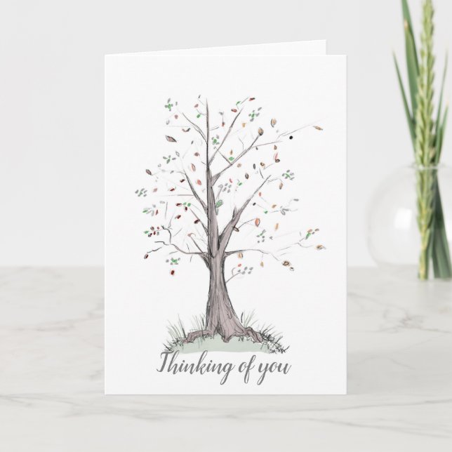 Cartão Pensando em você (Frente)