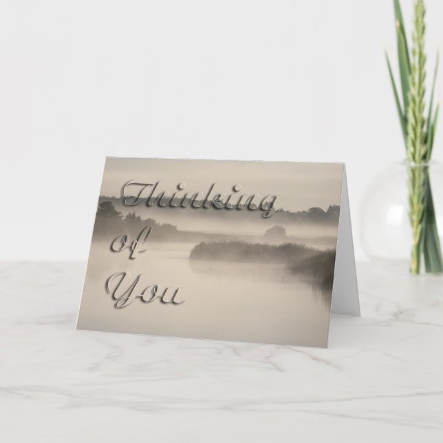Cartão Pensando em você (Frente)