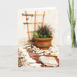 Cartão Pensando em você...