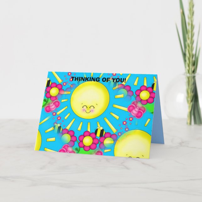 CARTÃO PENSANDO EM VOCÊ! (Frente)