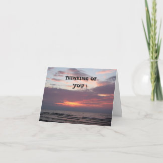 CARTÃO PENSANDO EM VOCÊ!