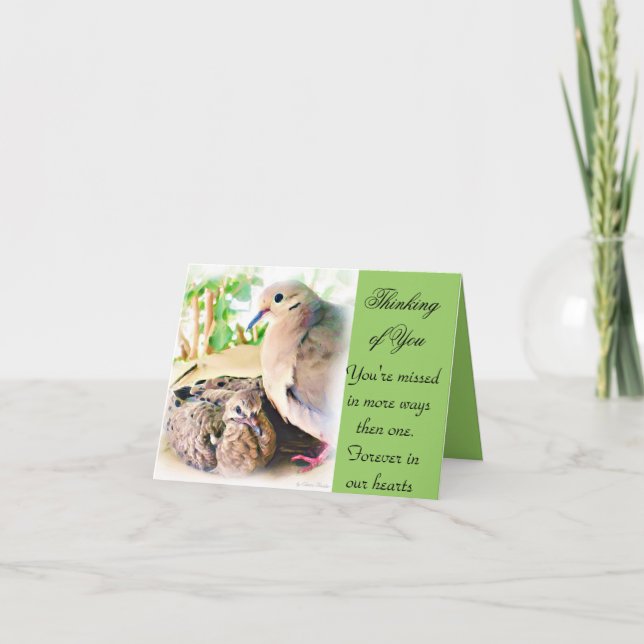 Cartão Pensando em você_ (Frente)