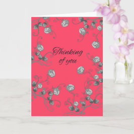 Cartão Pensando em você