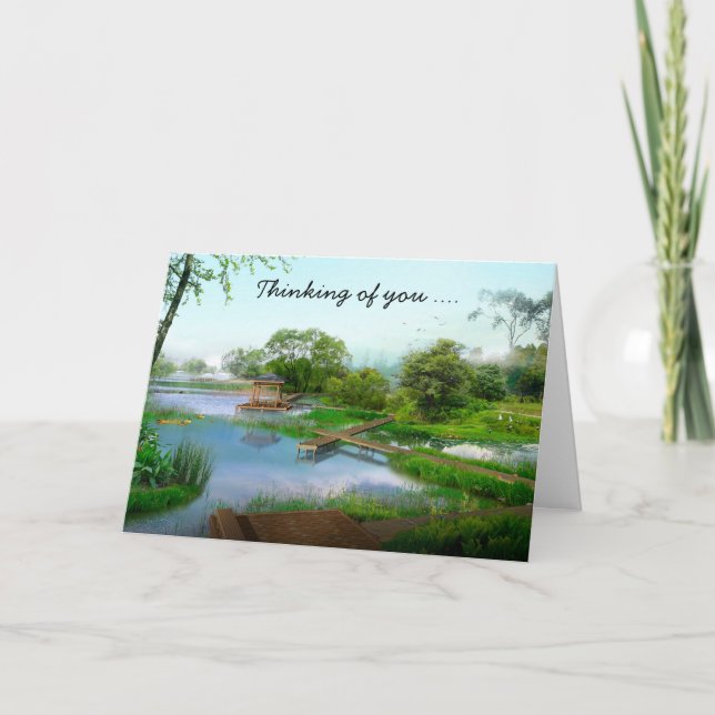 Cartão Pensando em você (Frente)