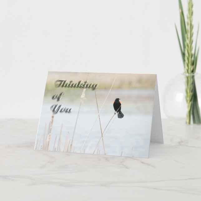Cartão Pensando Em Você (Frente)