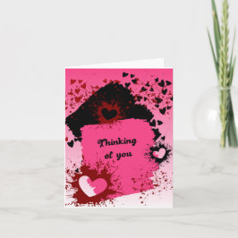 Cartão Pensando em você