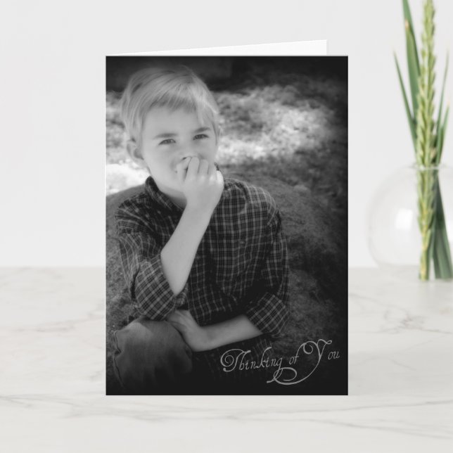 Cartão Pensando em você (Frente)