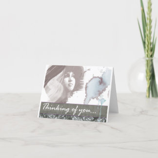 Cartão Pensando em você...