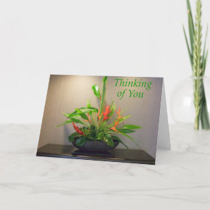 Cartão Pensando em você