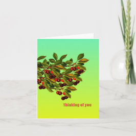 Cartão Pensando em você