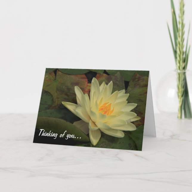 Cartão Pensando em você (Frente)