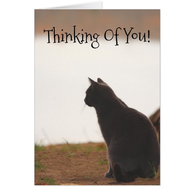 Cartão Pensando Em Você Amigo (Frente)