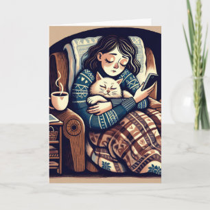 Cartão Pensando Em Você   Amigo Cronicamente Ill