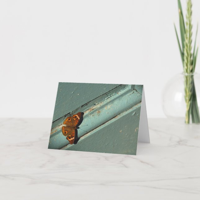 Cartão Pensando em você/Cartão de condolências com borbol (Frente)