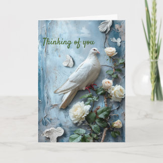 Cartão Pensando em você - Dove Condolence
