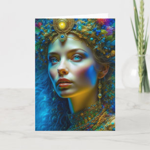 Cartão Pensando em você e desejando um dia mágico