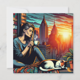 Cartão Pensando em você meu amigo | Leitura de Mulher