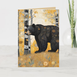 Cartão Pensando em Você Urso Abraço Fofo