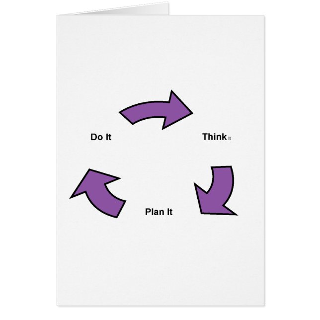 Cartão Pense (Frente)