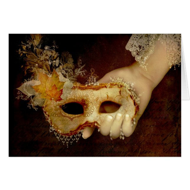 Cartão Pense de mim (Frente Horizontal)