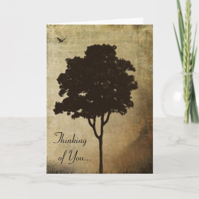 Cartão Pense de você (Frente)